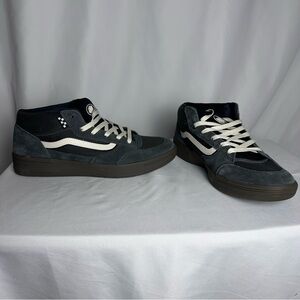 NEW Vans Mens Zahba Mid Shoes Unexplored size 10.5 Grey Suede